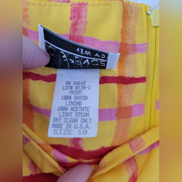 Vintage K.C. Spencer pencil dress size 10 - Picture 5 of 6